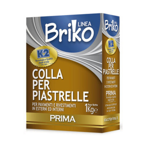 Linea Briko Colla Piastrelle Extra Da 1 Kg- 12,0 Pz