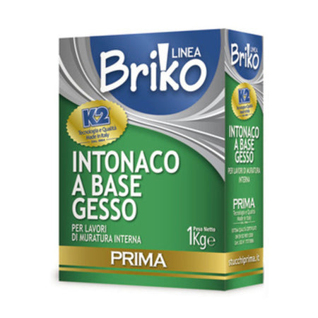 Linea Briko Intonaco Per Interno Da 1 Kg- 12,0 Pz