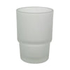 Bicchiere Ricambio Portaspazz. Satinato Tondo- Rubinetterie Associate- 1,0 Pz