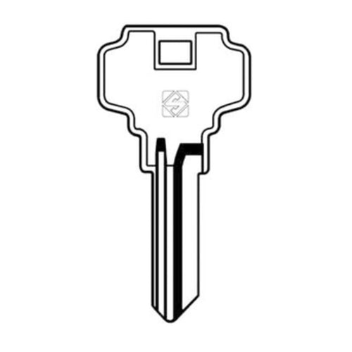 Silca Dx1 Chiave Profilo Acciaio- 10,0 Pz