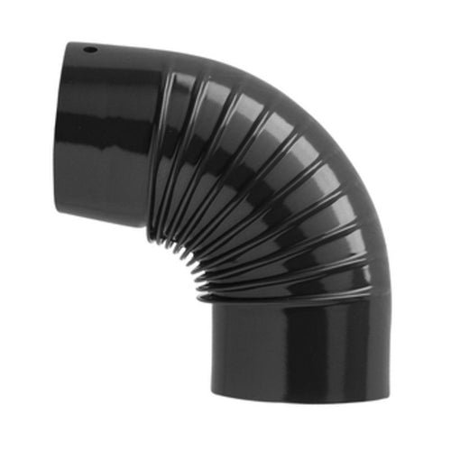 Gomito Per Stufa 90 D 13 Cm Nero Opaco- 12,0 Pz
