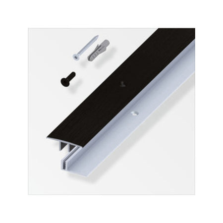 Raccordo A T Per Parquet Nero Spazzol 100 Cm- 1,0 Pz