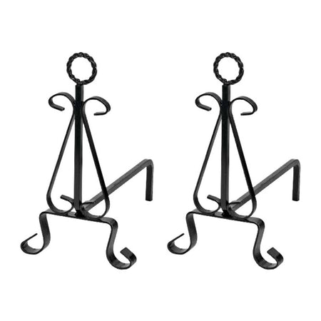 Coppia Alari Con Anello 1085- 1,0 Coppie