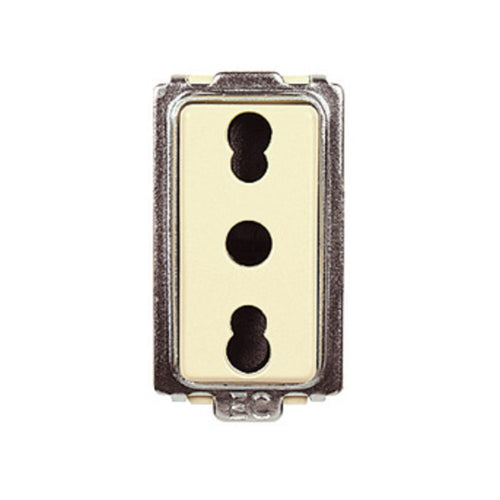 Tondo Ecl 2545 Presa Bipasso 10/16A- Elettrocanali- 20,0 Pz