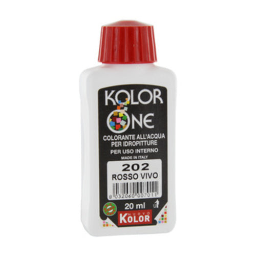 Colorante Kolor One 20 Ml Rosso Vivo 202- 12,0 Pz