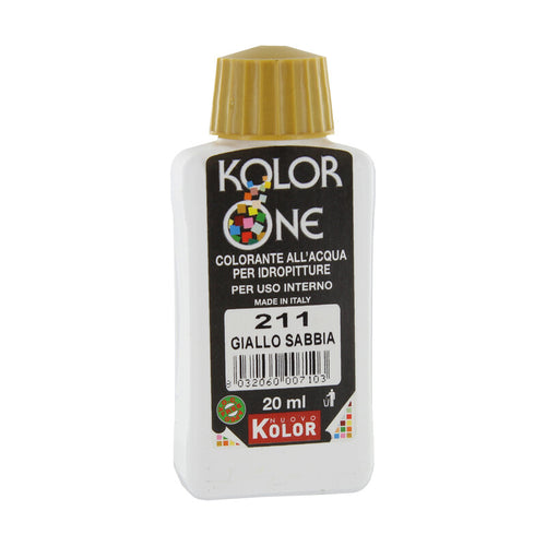 Colorante Kolor One 20 Ml Giallo Sabbia 211- 12,0 Pz
