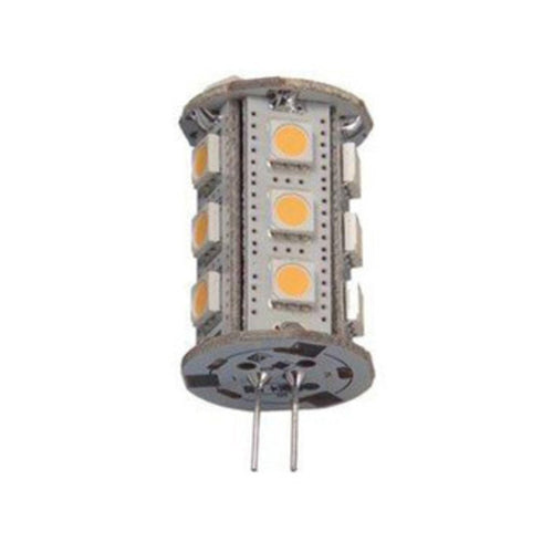 Led Bispina G4 3,0W 12V Lumen 220 2800K- 10,0 Pz