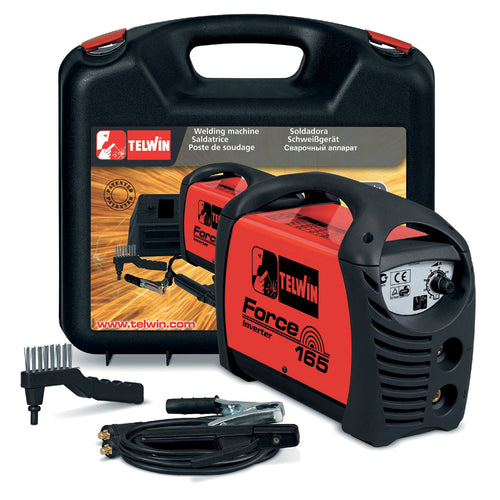 Saldatrice Inverter Force 165+Kit+Val.Plast.- Telwin- 1,0 Pz
