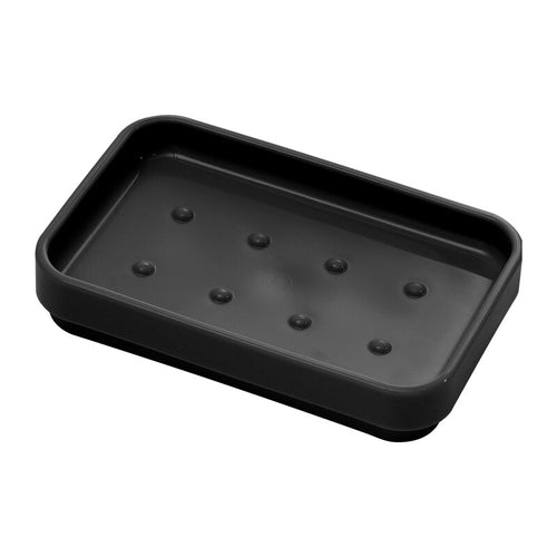 Gedy 6312 Seventy Portasapone Nero Opaco- 8,0 Pz