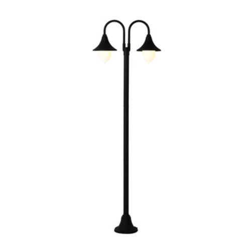 Lampione Parigi 2 Bracci Nero- I Giardini Del Re- 1,0 Pz