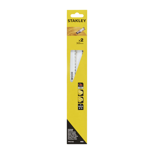 Piranha Stanley Sta21252 2 Lame Per Sega Gattuccio- 1,0 Pz