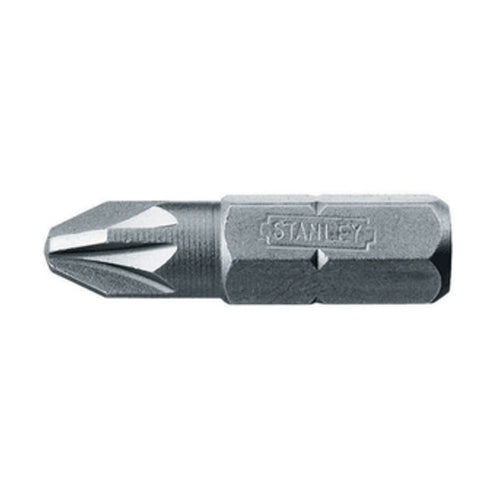 St 25 Inserti Pozidriv 2 Da 25 Mm Art.1.68.949- Stanley- 1,0 Confezione