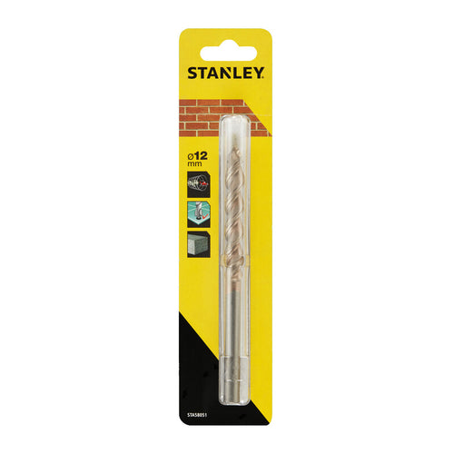 Piranha Stanley Sta58051 (X58051) Punta Codolo Cilindrico Mm.12- Stanley- 1,0 Pz