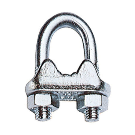 Morsetto P/Fune Acciaio D 6 Mm Export**- 100,0 Pz