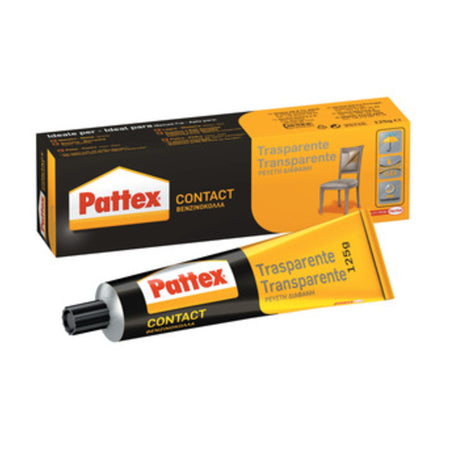 Pattex Adesivo Contact Trasparente 125 G- Henkel Italia- 12,0 Pz