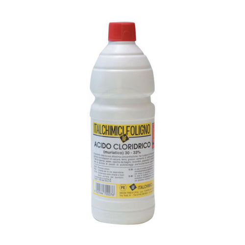 Acido Muriatico Puro Al 33 Da 1 L*- Italchimici- 12,0 Pz