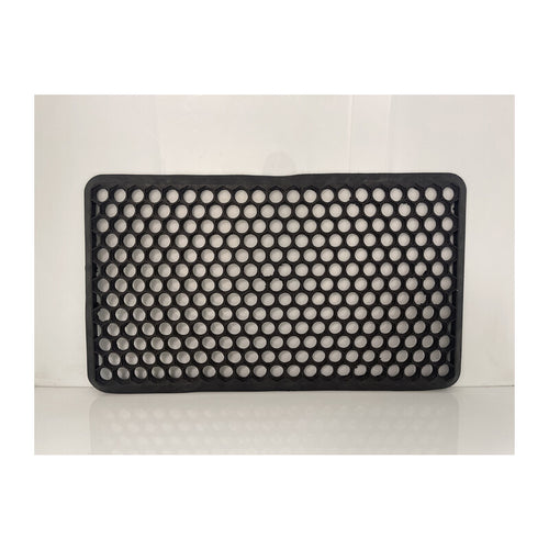 Zerbino Nido Dape Nero Con Bordo 41X71 Cm- Ismar- 1,0 Pz