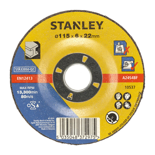 Piranha Stanley Sta32050 (X32050) Disco D 115 Sbavare- Stanley- 1,0 Pz