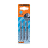 Poggi 696.00 3 Lame Per Seghetto Bosch Denti Fini- 1,0 Confezione