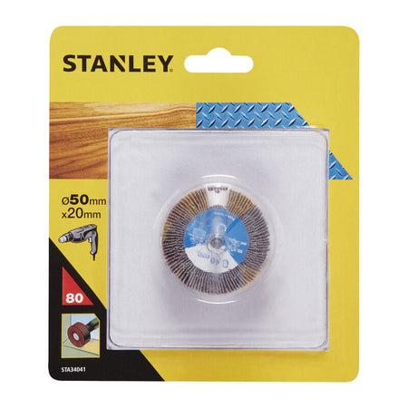 Piranha Stanley Sta34041 (X34041) Mola A Lamelle 50X20 Gr.80- Stanley- 1,0 Pz