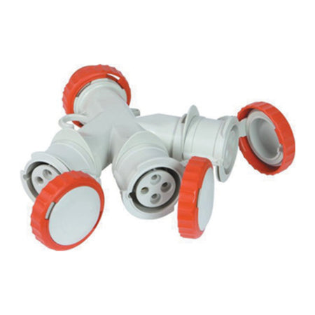 Fme 73.140 Adattatore Cee 16A 3 Prese 380V Ip44- Fanton- 1,0 Pz