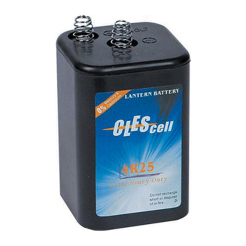 Batteria 6V P/Lampeggiante Cantiere- Fme- 1,0 Pz