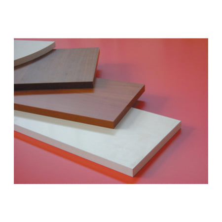 Mensola Squadrata Bianca 40X1,8X120 Cm- 5,0 Pz