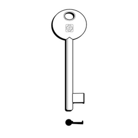 Chiavi Silca Patent Bon-P/Pari 6P2D Ni Gr.25- 5,0 Pz