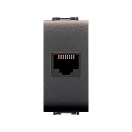 Life 4083 Presa Telefonica Rj45 Plug 8/8 Grigio Ant- Elettrocanali- 6,0 Pz