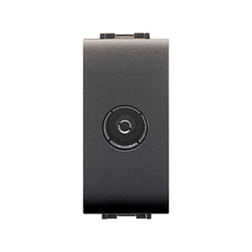 Life 4048/1 Presa Coassiale Tv Diretta Grigio Antr- Elettrocanali- 12,0 Pz