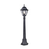 Lampione New York H 110 Cm 1 Luce Grigio- 1,0 Pz