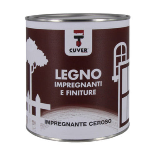 Impregnante Ceroso Cuver 0,750 L Traspar Base I- Colorificio I.Co.Ri.P.- 6,0 Pz