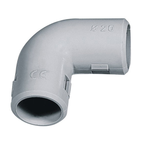 Ec Curva 90 Ispezionabile Reversib D 25 Mm Da 2 Pz- Elettrocanali- 1,0 Confezione