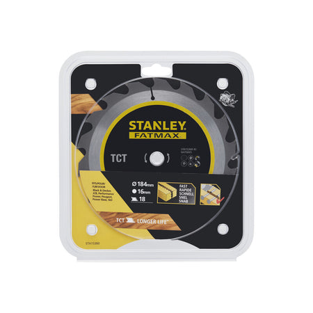 Piranha Stanley Sta15360 (X15360) Lama Circolare Hi-Tech Tct Mm.184- Stanley- 1,0 Pz