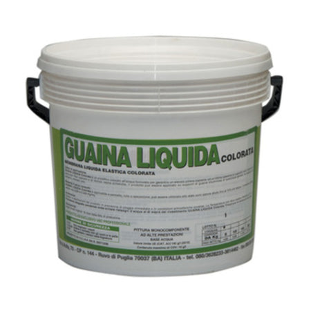 Guaina Liquida Resinosa Bianco 5 Kg- 1,0 Pz