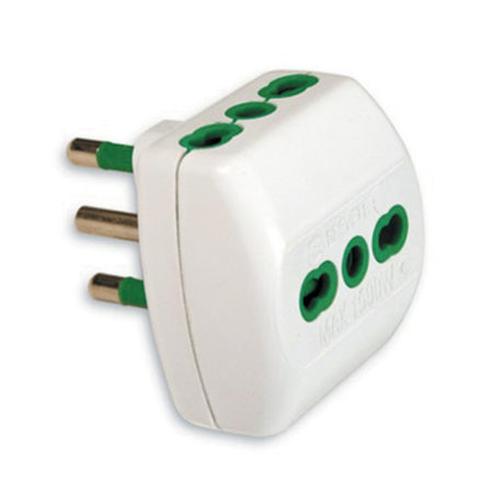 Fme 82.180 Adattatore 16A 2P+T A 3 Bipasso 2P+T- Fanton- 5,0 Pz