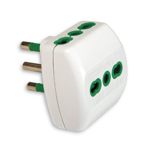 Fme 82.180 Adattatore 16A 2P+T A 3 Bipasso 2P+T- Fanton- 5,0 Pz