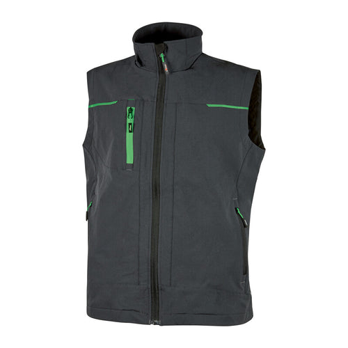 U-Power Gilet Saturn Grigio/Verde Tg. M- 1,0 Pz