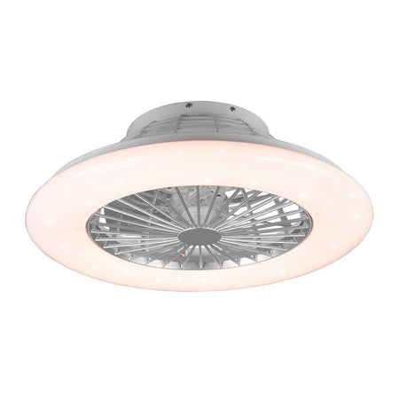 Plafoniera Con Ventilatore Rgb Antigua 50 Cm- 1,0 Pz