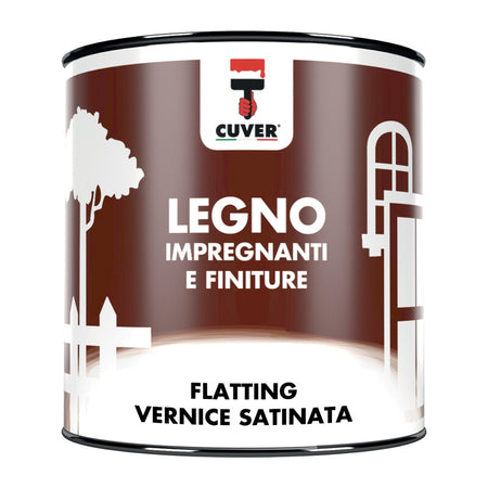 Flatting Cuver Vernice Satinata 0,375 L- 6,0 Pz