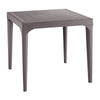 Tavolo Resina Malmo 80X80Xh74 Cm Tortora- 1,0 Pz