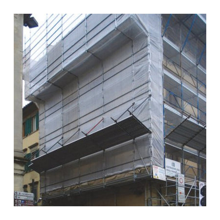 Rete P/Ponteggi C/Asole 1,8X25 M Bianco- 1,0 Confezione