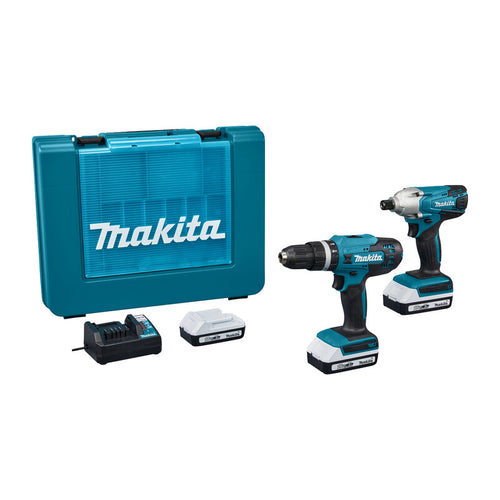 Makita Superkit 18Vp 2Ah Dk18922 Con 3 Batterie- 1,0 Pz