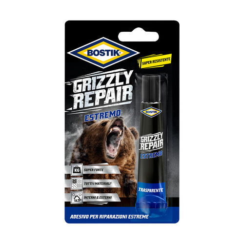 Bostik Grizzly Repair Estremo 20 G Blister- 6,0 Pz