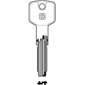 Chiavi Silca Punzonate Cs177 Olc (W66)- 5,0 Pz
