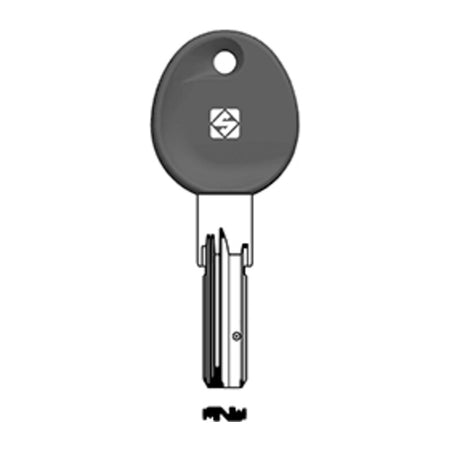 Chiavi Silca Punzonate Ie38Rp Sni Blu- 5,0 Pz