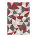Tappeto Decora Rosso Dis.002 60X110 Cm- 1,0 Pz