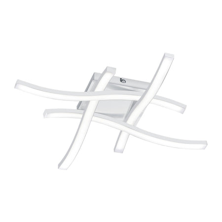 Plafoniera Led Route Bianco 4 Luci X 5W 4000K- 1,0 Pz