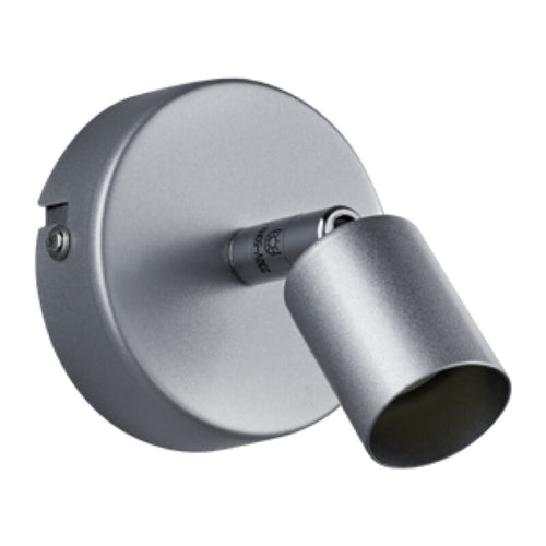 Faretto Da Parete Paris 1 Luce Gu10 Alluminio- 1,0 Pz
