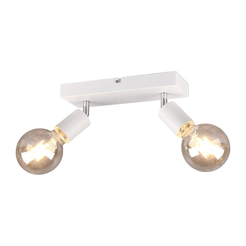 Barra 2 Faretti Vannes Bianco- 1,0 Pz